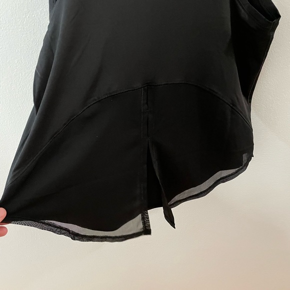 NWT SM AVIA Black Meshback Workout Top - Picture 5 of 5